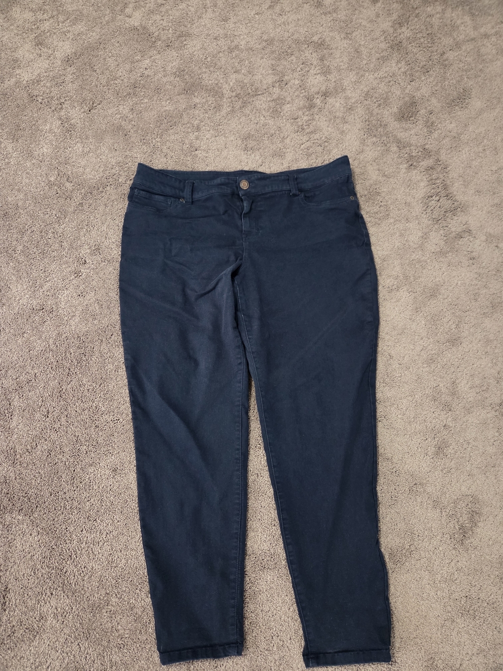 Maurices Navy Jeggings